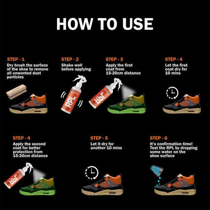 RPL Snekera (Pack of 2) 100ML- Sneakers Cleaner Spray 'Every Step Matters'