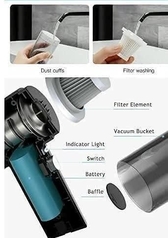 Portable Air Duster Wireless Vaccum Cleaner