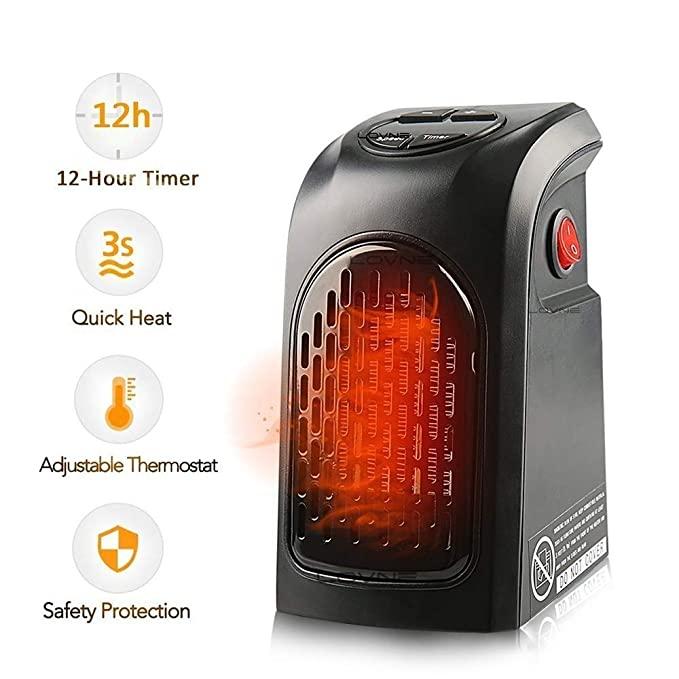 Portable Handy Heater Room Heater for Home, Office, Camper LED Screen 400 Watts