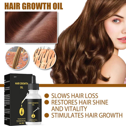 Hair Growth Oil Prevent Hair Fall Promotes Hair Growth 30ML (Pack of 2)