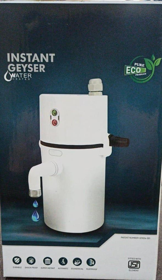 Instant Electric Water Geyser (Random Colours Available)